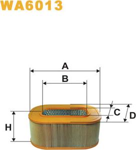 WIX Filters WA6013 - Filter za zrak www.molydon.hr