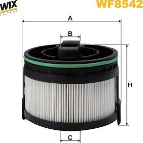 WIX Filters WF8542 - Filter za gorivo www.molydon.hr