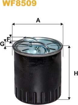WIX Filters WF8509 - Filter za gorivo www.molydon.hr