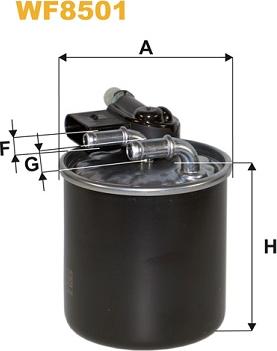 WIX Filters WF8501 - Filter za gorivo www.molydon.hr