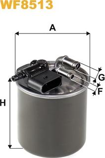 WIX Filters WF8513 - Filter za gorivo www.molydon.hr