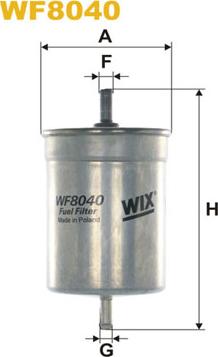 WIX Filters WF8040 - Filter za gorivo www.molydon.hr