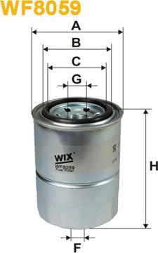 WIX Filters WF8059 - Filter za gorivo www.molydon.hr