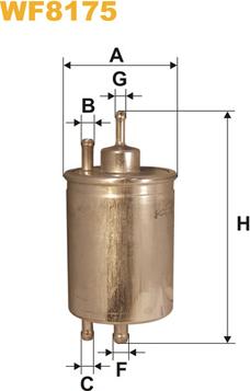 WIX Filters WF8175 - Filter za gorivo www.molydon.hr