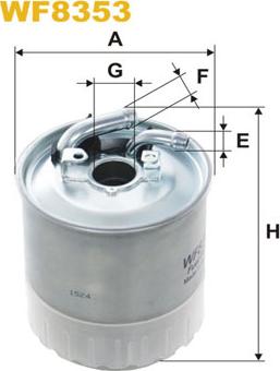 WIX Filters WF8353 - Filter za gorivo www.molydon.hr