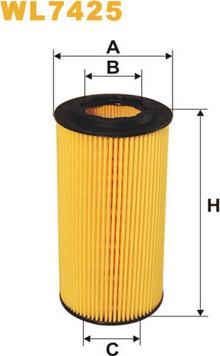 WIX Filters WL7425 - Filter za ulje www.molydon.hr