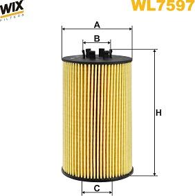 WIX Filters WL7597 - Filter za ulje www.molydon.hr