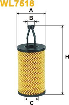 WIX Filters WL7518 - Filter za ulje www.molydon.hr