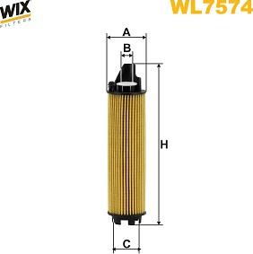 WIX Filters WL7574 - Filter za ulje www.molydon.hr