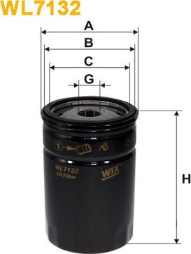 WIX Filters WL7132 - Filter za ulje www.molydon.hr