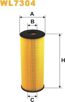 WIX Filters WL7304 - Filter za ulje www.molydon.hr