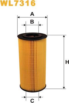 WIX Filters WL7316 - Filter za ulje www.molydon.hr