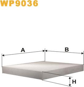 WIX Filters WP9036 - Filter kabine www.molydon.hr
