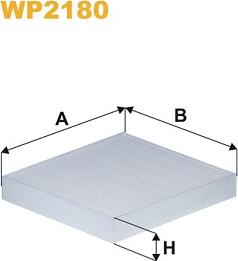 WIX Filters WP2180 - Filter kabine www.molydon.hr