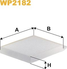 WIX Filters WP2182 - Filter kabine www.molydon.hr