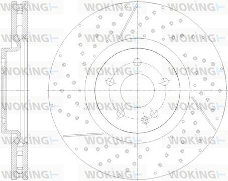 Woking D61852.10 - Kočioni disk www.molydon.hr