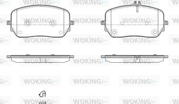 Woking P19793.00 - Komplet Pločica, disk-kočnica www.molydon.hr