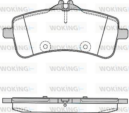 Woking P16943.00 - Komplet Pločica, disk-kočnica www.molydon.hr