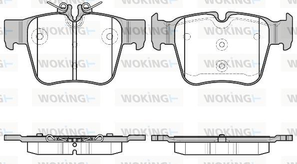 Woking P17973.00 - Komplet Pločica, disk-kočnica www.molydon.hr