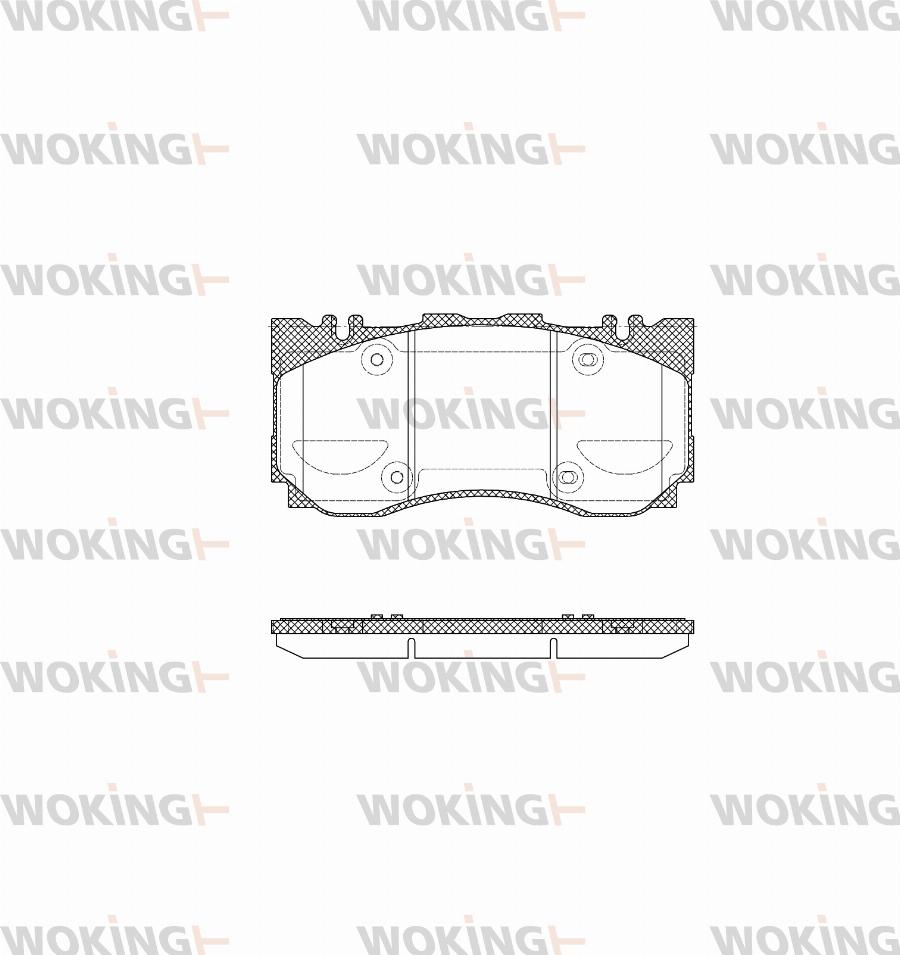 Woking P21213.00 - Komplet Pločica, disk-kočnica www.molydon.hr