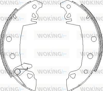 Woking Z4017.06 - Kočiona obloga www.molydon.hr