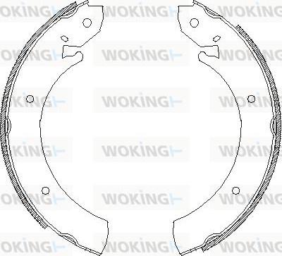 Woking Z4701.00 - Kočiona obloga www.molydon.hr