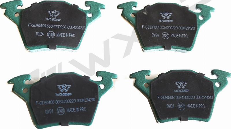 WXQP 141999 - Komplet Pločica, disk-kočnica www.molydon.hr