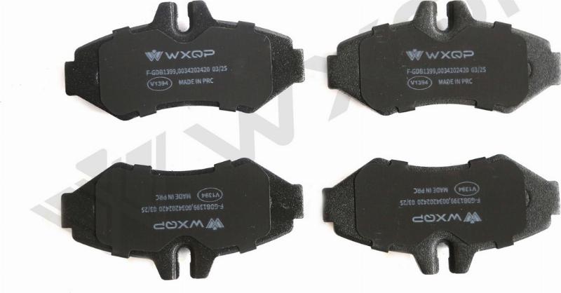 WXQP 142445 - Komplet Pločica, disk-kočnica www.molydon.hr