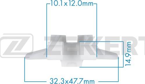 Zekkert BE-3642 - Kopča ukrasna/zaštitna lajsna www.molydon.hr