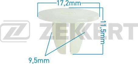 Zekkert BE-2180 - Kopča ukrasna/zaštitna lajsna www.molydon.hr