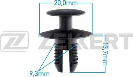 Zekkert BE-2733 - Kopča ukrasna/zaštitna lajsna www.molydon.hr