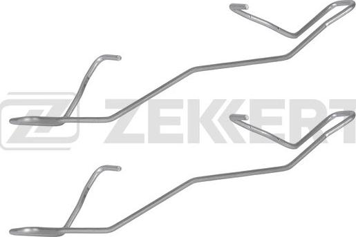 Zekkert BR-1457 - Komplet pribora, Pločica disk kočnice www.molydon.hr
