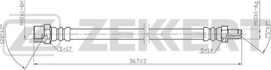 Zekkert BS-9012 - Kočiono crijevo, lajtung www.molydon.hr