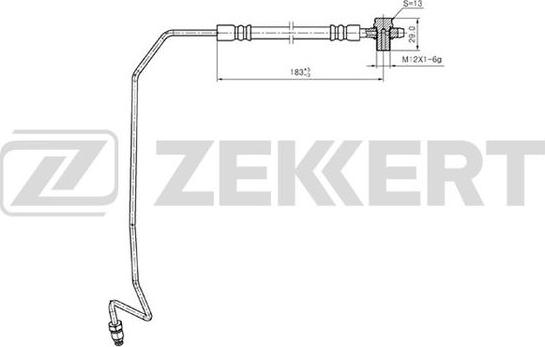 Zekkert BS-9244 - Kočiono crijevo, lajtung www.molydon.hr