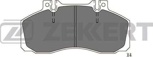 Zekkert BS-2070 - Komplet Pločica, disk-kočnica www.molydon.hr