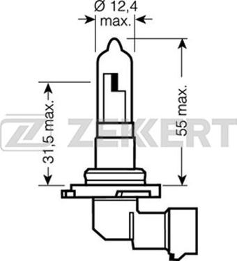 Zekkert LP-1108 - Žarulja, glavni far www.molydon.hr