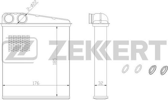 Zekkert MK-5054 - Izmjenjivač topline, grijanje unutrasnjeg prostora www.molydon.hr