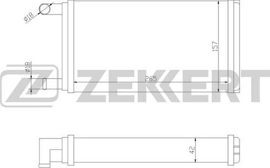 Zekkert MK-5004 - Izmjenjivač topline, grijanje unutrasnjeg prostora www.molydon.hr