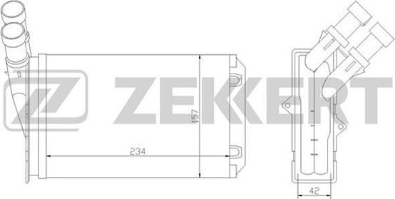 Zekkert MK-5020 - Izmjenjivač topline, grijanje unutrasnjeg prostora www.molydon.hr