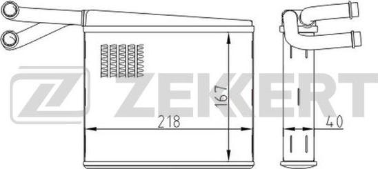 Zekkert MK-5115 - Izmjenjivač topline, grijanje unutrasnjeg prostora www.molydon.hr