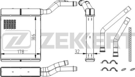 Zekkert MK-5129 - Izmjenjivač topline, grijanje unutrasnjeg prostora www.molydon.hr