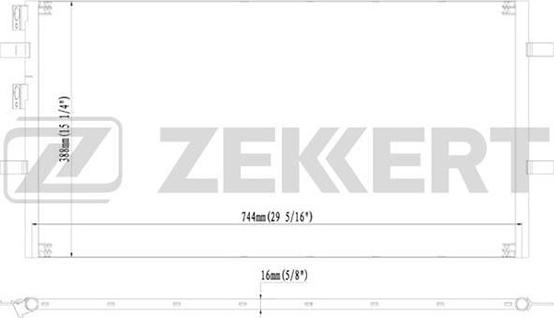 Zekkert MK-3120 - Kondenzator, klima-Uređaj www.molydon.hr