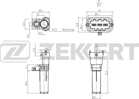 Zekkert SE-4089 - Davač impulsa, radilica www.molydon.hr