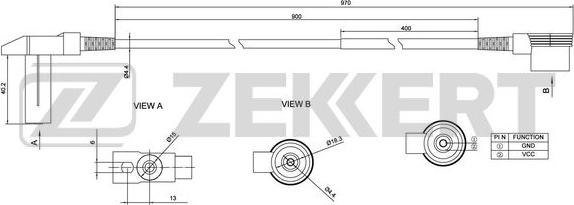 Zekkert SE-4028 - Davač impulsa, radilica www.molydon.hr