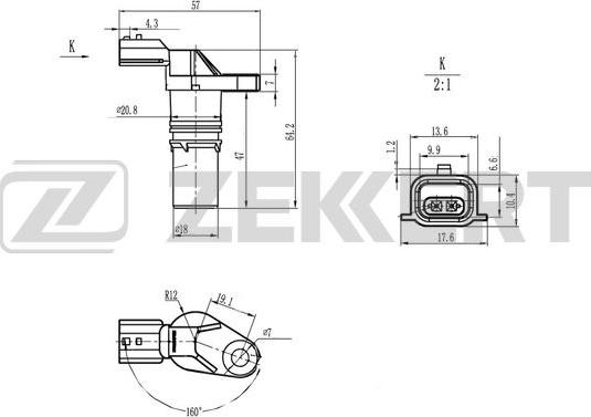Zekkert SE-4110 - Davač impulsa, radilica www.molydon.hr
