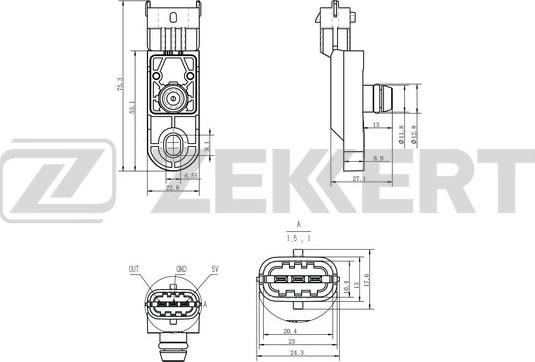 Zekkert SE-2020 - Mjerač zapremine zraka www.molydon.hr