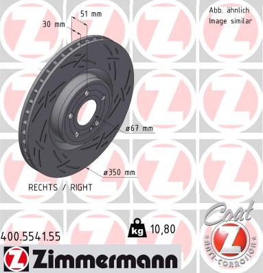Zimmermann 400.5541.55 - Kočioni disk www.molydon.hr