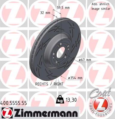 Zimmermann 400.5555.55 - Kočioni disk www.molydon.hr