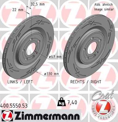 Zimmermann 400.5550.53 - Kočioni disk www.molydon.hr