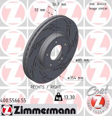 Zimmermann 400.5566.55 - Kočioni disk www.molydon.hr